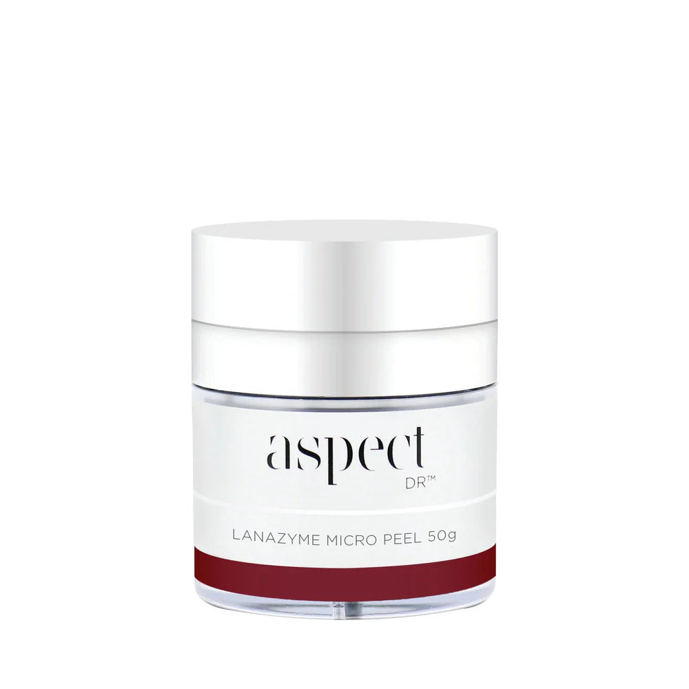Aspect DR Lanazyme Micro Peel 50g - advanced enzyme gel exfoliator formulated with fruit enzymes, Pumpkin Ferment & Lanablue™ for radiant skin.