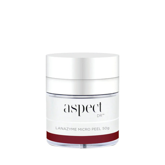Aspect DR Lanazyme Micro Peel 50g - advanced enzyme gel exfoliator formulated with fruit enzymes, Pumpkin Ferment & Lanablue™ for radiant skin.