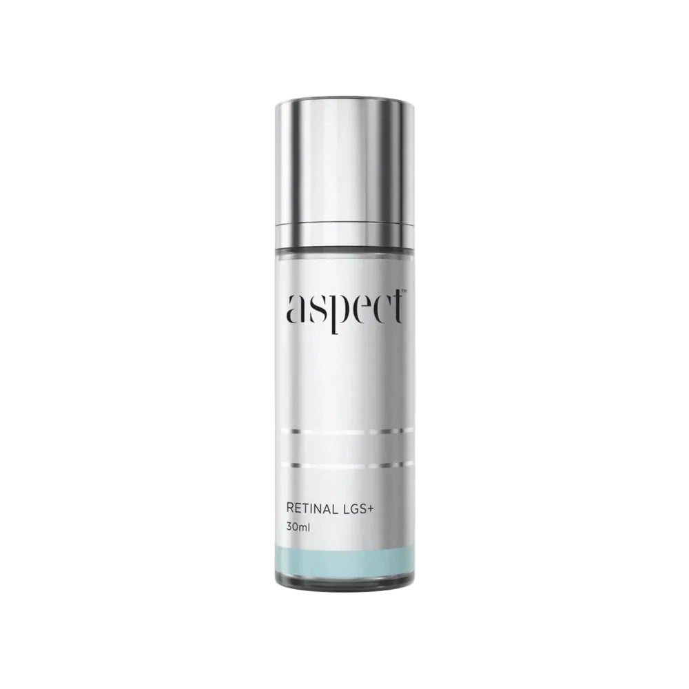 Aspect Retinol LGS+ advanced Vitamin A night serum combining retinoids and exfoliating acids to smooth wrinkles, refine texture and brighten uneven skin.