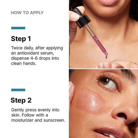 Hyaluronic Acid Intensifier Multi-Glycan is a next-generation, multi-dimensional volumising hyaluronic acid serum that visibly plumps the skin, reducing fine lines by 24%.
This formula contains high concentrations of 1.3% pure hyaluronic acid, 12% propylene, and the new post-biotic ferment to increase glycosaminoglycans, plumping and rehydrating the skin for 24 hours. Over time, skin elasticity and firmness are renewed and facial contours are more defined.