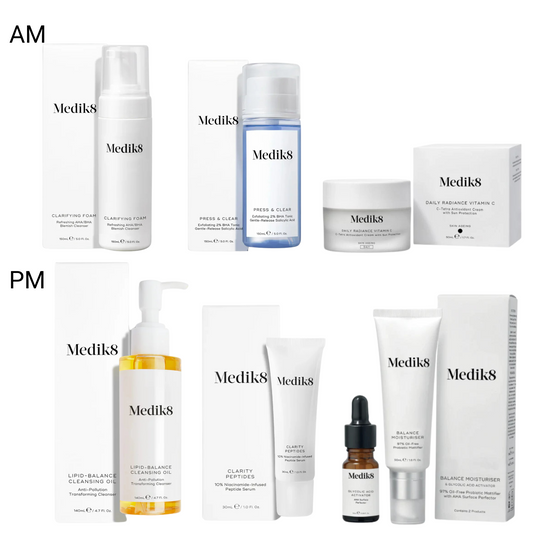 Medik8 Acne Prone Starter Kit. Take the guess-work out of skin care. Perfect for blemish prone and acne prone skin