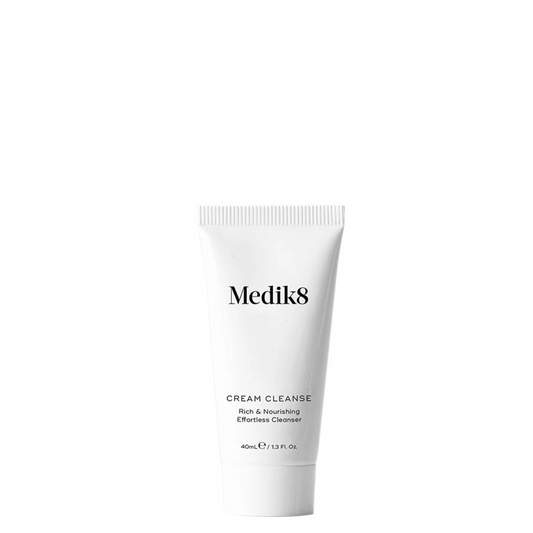 Medik8 Sale. Medik8 Cream Cleanse is suitable for all skin types. Perfect as a stand alone cleanser or double cleanse. Medik8 Cream Cleanse can be used in the eye area and is great for removing make up. Perfect for teenage skin.
