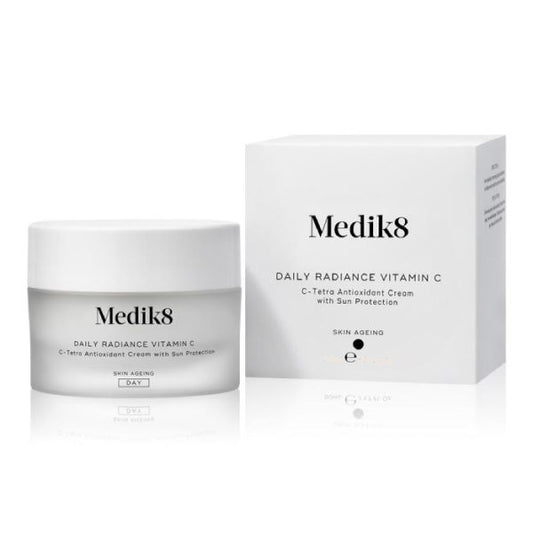 Medik8 Sale. Medik8 Daily Radiance Vitamin C works to both prevent & smooth the appearance of fine lines & wrinkles. Softens, boosts radiance, and leaves skin feeling firmer