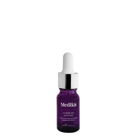 Medik8 Sale. Medik8 Hydr8 B5 Intense is liquid hydration that visibly plumps, softens and hydrates revealing younger looking skin