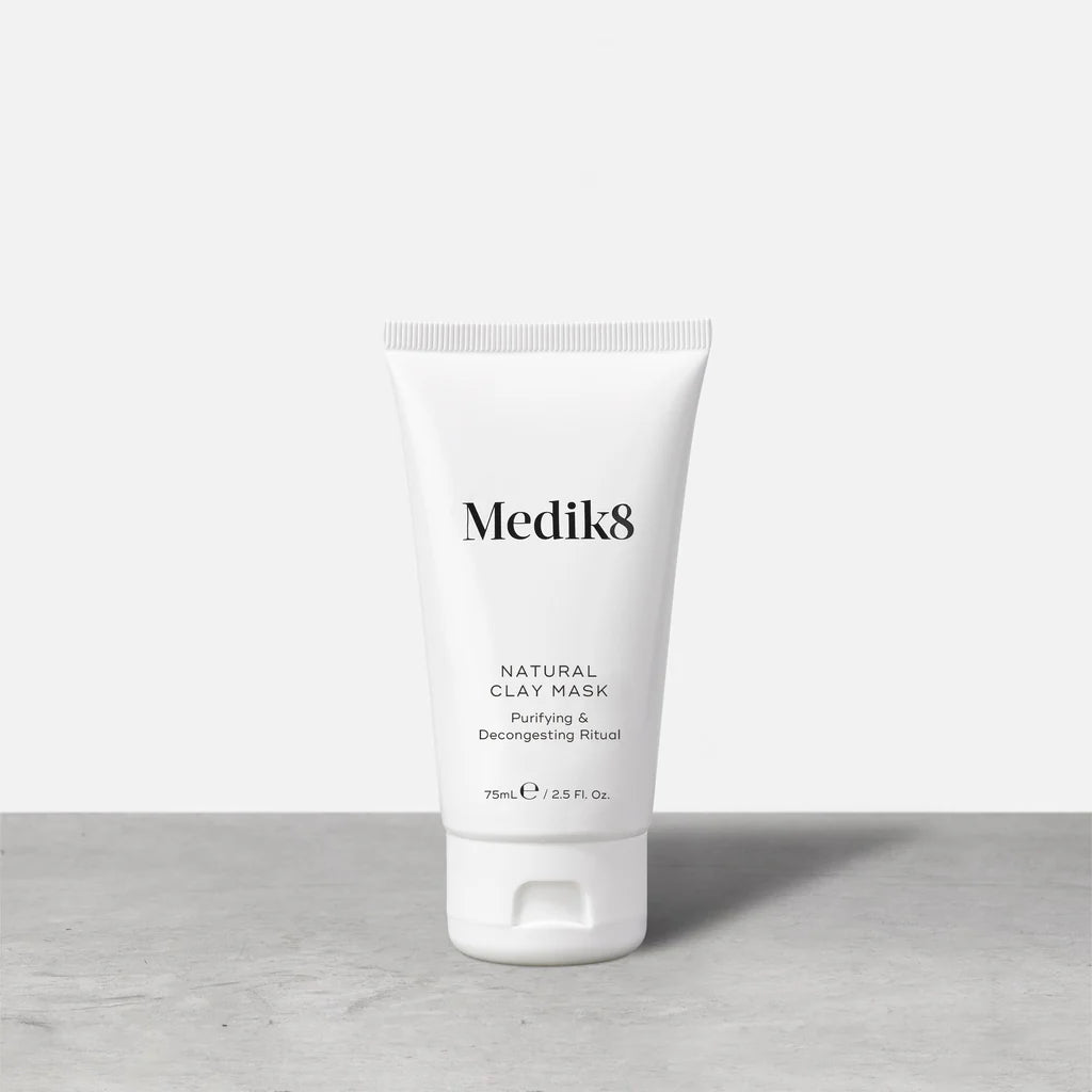 Medik8 Sale. Medik8 Natural Clay Mask draws out impurities while nourishing skin to leave you with the purest, clearest complexion. Contains Bentonite Clay, Kaolin Clay, Cranberry and Botanical Extracts