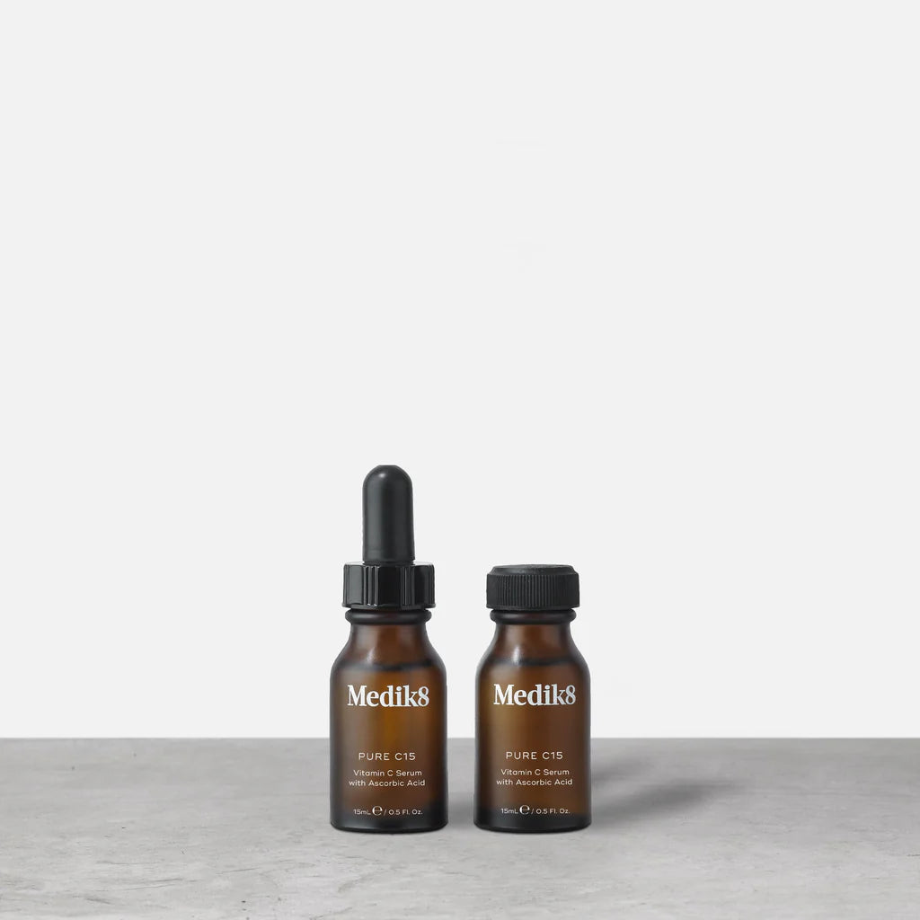 Medik8 Sale. Medik8 Pure C15 Serum. Vitamin C serum with ascorbic acid. Perfect Anti Aging Serum