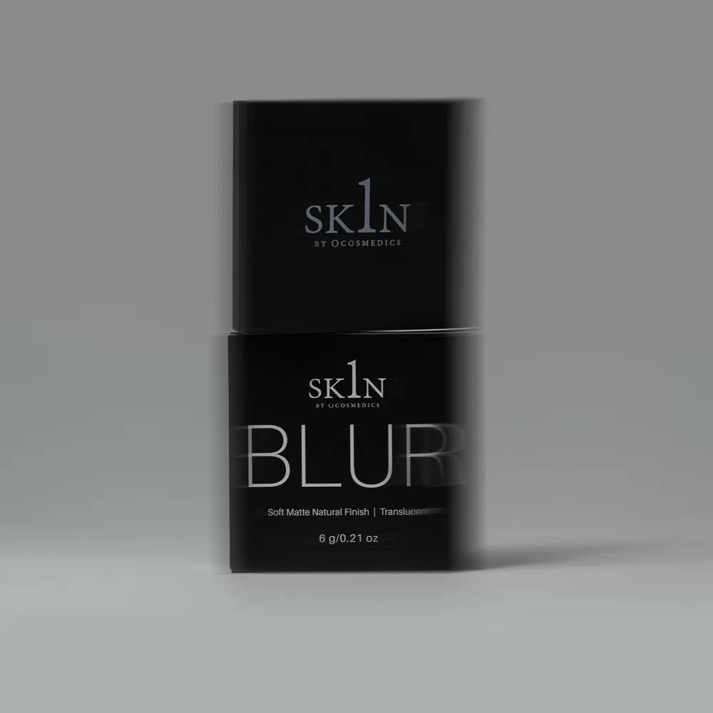 O Cosmedics 1 Skin Blur Translucent Powder is a lightweight blurring setting powder for oil control and a smooth matte finish.