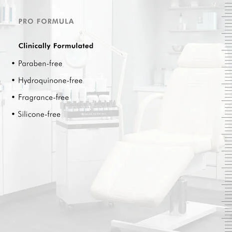SkinCeuticals Discolouration Defense Dark Spot Serum is a layer-able, daily-use dark spot corrector clinically proven to reduce the appearance of key types of skin discolouration in all skin tones, including hard-to-treat forms such as hyperpigmentation.
Formulated with 3% tranexamic acid, 1% kojic acid, 5% niacinamide, and 5% HEPES, this formula serum for dark spots improves the appearance of skin discolouration, brightens skin, and evens skin tone in as early as 2 weeks.