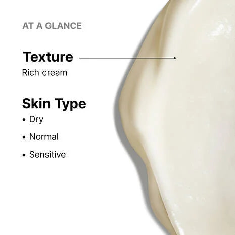SkinCeuticals Emollience Rich Hydrating Moisturiser combines an exclusive cocktail of algae extracts and plant oils to deliver rich yet lightweight hydrating moisturiser. The elegant, gentle formula has an easy application texture making it an ideal moisturiser for dry skin. Ideal for cold or dry climates, this cream for dry skin assists in rehydrating skin dried out by environmental factors.