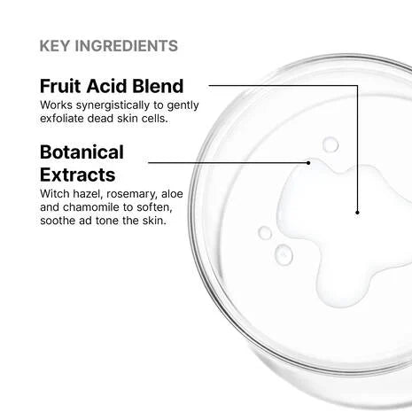 SkinCeuticals Equalizing AHA Toner is a targeted exfoliating toner that helps refresh and restore skin's appearance, while removing excess residue.
This pH balancing toner combines hydroxy acids to gently exfoliate dead skin cells, with botanical extracts of witch hazel, rosemary, aloe, and chamomile to soften, soothe, and tone skin.