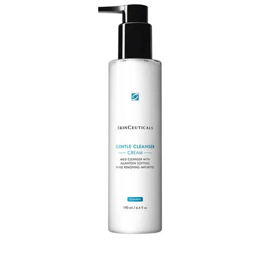 SkinCeuticals Gentle Cream Cleanser is a creamy, mild cleanser that is ideal for sensitive skin.
SkinCeuticals Gentle Cream Cleanser is also suitable for dry, normal and pre- or post-cosmetic procedure skin.