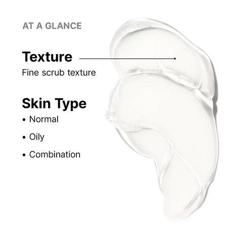 SkinCeuticals Glycolic Renewal Foaming Cleanser is a high-concentration soft-foaming cleanser designed to effectively exfoliate rough skin.
Formulated with 8% glycolic acid combined with 1% phytic acid, aloe leaf juice and glycerin, this glycolic acid cleanser helps deliver a clear and bright complexion while removing oil, dirt, debris, and long-wear makeup without stripping the skin of moisture.