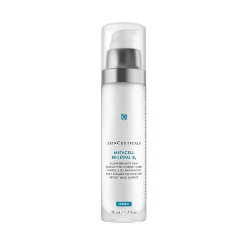 Metacell Renewal B3 is an anti-ageing skin tightening cream specifically designed to improve signs of photoageing. Contains: niacinamide (vitamin B3) to reduce skin discolouration and strengthen the skin’s moisture barrier, a tri-peptide concentrate to improve skin firmness and reduce the appearance of fine lines, and glycerin to hydrate the skin.