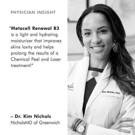Metacell Renewal B3 is an anti-ageing skin tightening cream specifically designed to improve signs of photoageing. Contains: niacinamide (vitamin B3) to reduce skin discolouration and strengthen the skin’s moisture barrier, a tri-peptide concentrate to improve skin firmness and reduce the appearance of fine lines, and glycerin to hydrate the skin.