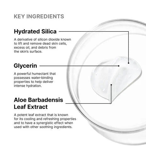 SkinCeuticals Micro-Exfoliating Scrub features a powerful 2% concentrate combination of hydrated silica, glycerin, and aloe extract to purify pores and support a strong skin moisture barrier.
Gentle enough for daily use, this exfoliating scrub provides a mild and even exfoliation to improve texture while softening and hydrating the skin.