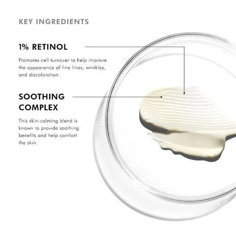 SkinCeuticals Retinol 1.0 Anti-Ageing Night Cream is only intended for those who already have experience with Retinol 0.5. Retinol 1.0 is a very high strength retinol product, and should only be used in the evening. To avoid irritating the skin, use a lipid-rich moisturiser after application of the 1.0 retinol to seal in moisture.