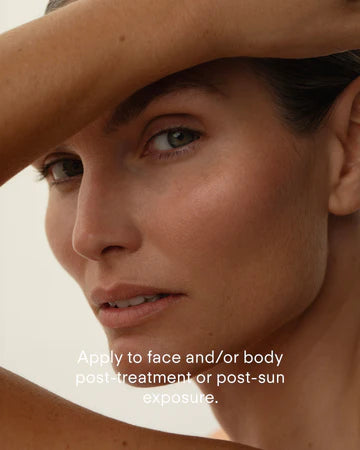 Ultraceuticals Ultra B² Recovery Cream how to use after sun exposure or post-treatment to comfort and hydrate face and body.