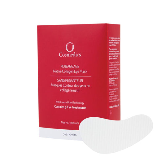 O Cosmedics Sale. No Baggage Native Collagen Eye Mask.