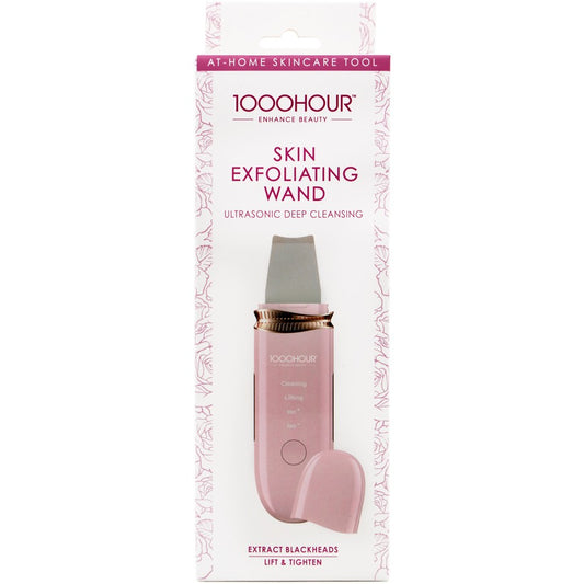 1000 Hour Skin Exfoliating Wand for deep ultrasonic cleansing