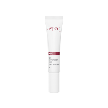 Aspect DR Eye Rejuvenation Balm anti ageing eye cream for wrinkles, dark circles and puffiness brightening peptide eye treatment.
