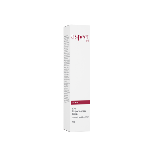 Aspect DR Eye Rejuvenation Balm peptide eye cream for dark circles, wrinkles and under eye rejuvenation professional anti ageing skincare.