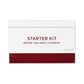 Aspect DR Starter Kit retail box packaging, professional introductory skincare set to cleanse, brighten, resurface and nourish the skin.