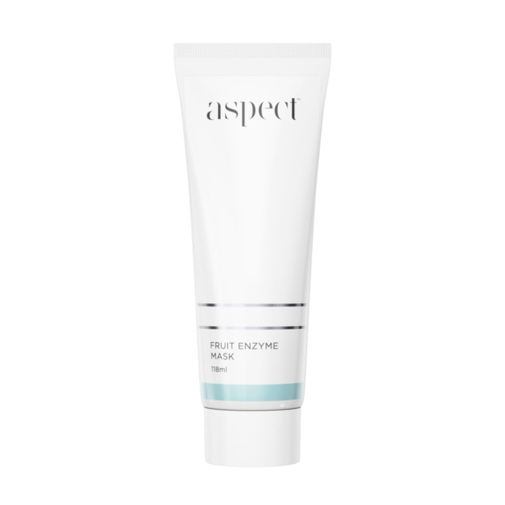 Aspect Fruit Enzyme Mask 118ml exfoliating gel mask with natural fruit enzymes to gently dissolve dead skin cells and boost radiance.