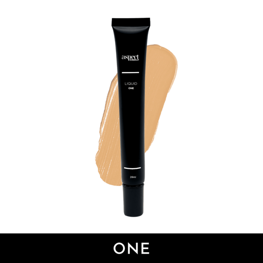Aspect Minerals Liquid One Fair Warm lightweight liquid foundation with SPF 15 for buildable coverage, hydration and a naturally radiant finish.