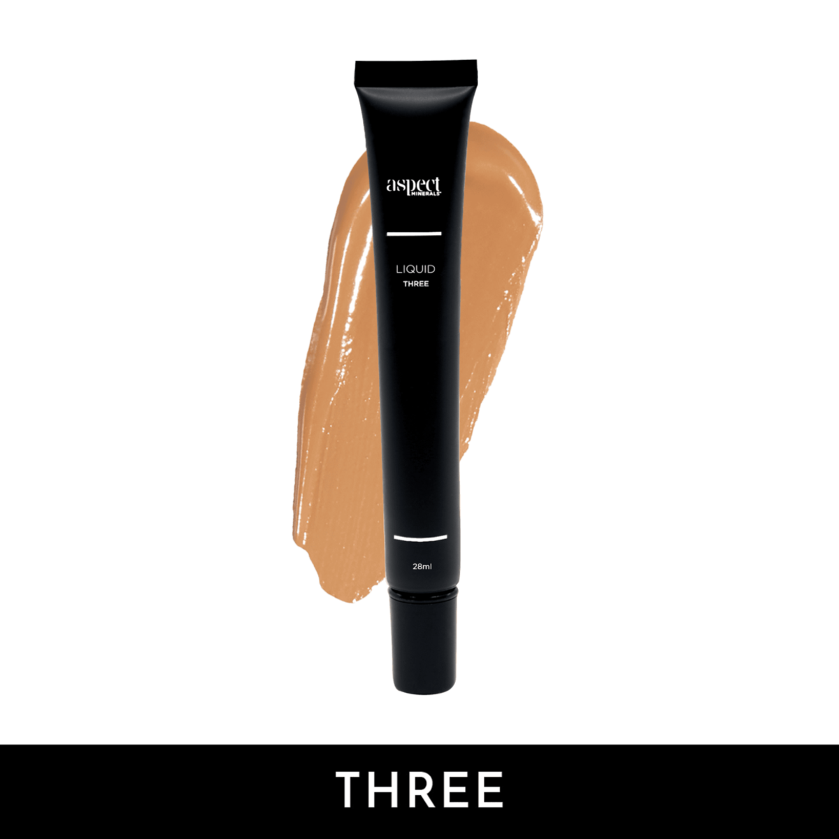 Aspect Minerals Liquid Three Medium Tan Neutral lightweight liquid foundation with SPF 15 for buildable coverage, hydration and a naturally radiant finish.