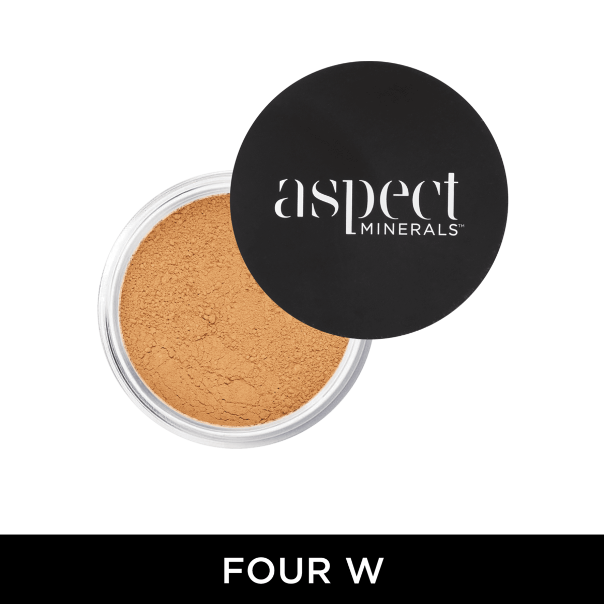 Aspect Minerals Powder Four W Warm mineral powder foundation with SPF 25 for buildable coverage, hydration and a radiant satin finish.