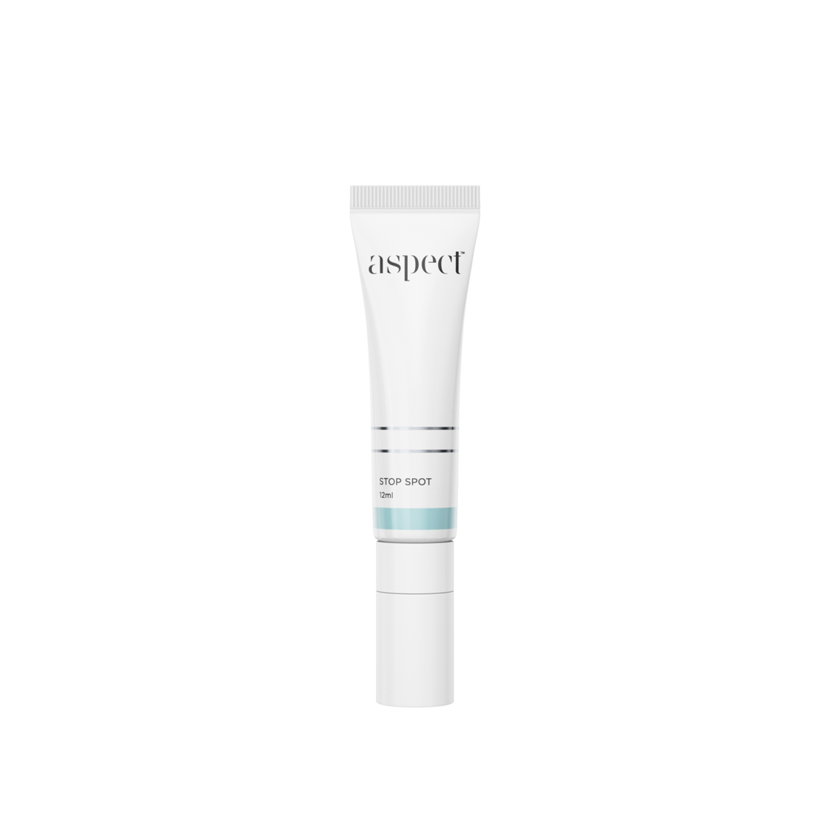 Aspect Stop Spot targeted blemish treatment gel with salicylic acid and niacinamide to reduce breakouts, calm inflammation and clear congested skin.