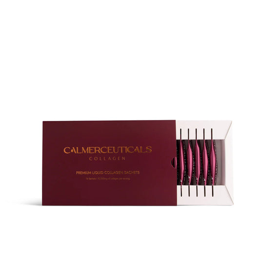 Calmerceuticals Sale. Calmerceuticals premium liquid collagen peptides. Contains VERISOL® Marine Collagen
