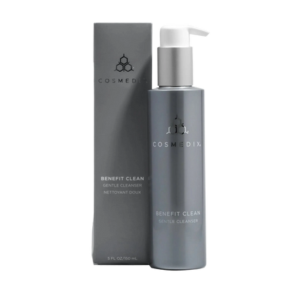 Cosmedix Benefit Clean Gentle Cleanser 150ml gentle daily cleanser for sensitive skin, barrier comfort and soft balanced cleansing.