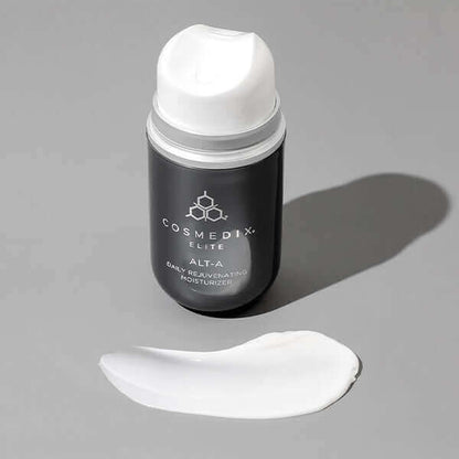 Cosmedix Elite Alt-A Daily Rejuvenating Moisturiser, bakuchiol moisturiser with nourishing cream texture for dry, dull and sensitive skin.