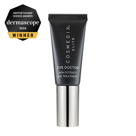 Cosmedix Elite Eye Doctor High Potency Eye Treatment for fine lines, dark circles and dry under-eyes.