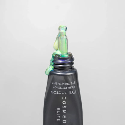 Cosmedix Elite Eye Doctor retinol eye treatment with liquid crystal technology for wrinkles, hydration and thinning under-eye skin.