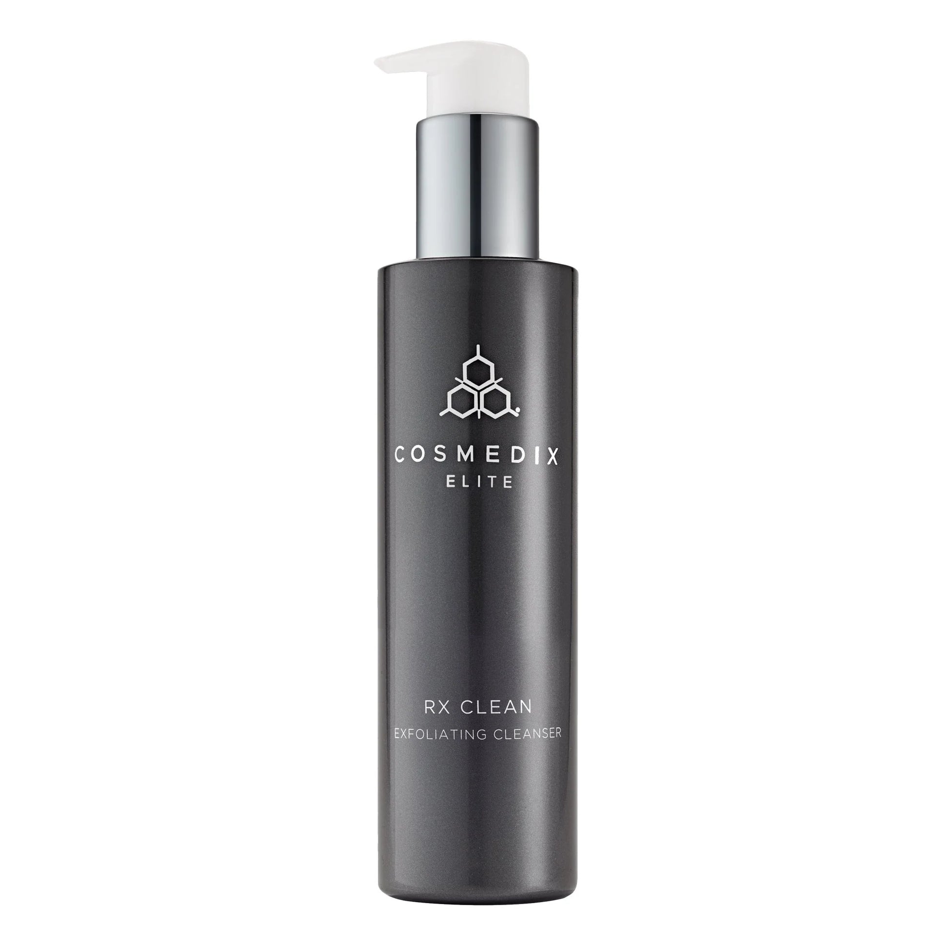Cosmedix Elite RX Clean Exfoliating Cleanser with 10% lactic acid for oily skin, congestion and uneven texture.