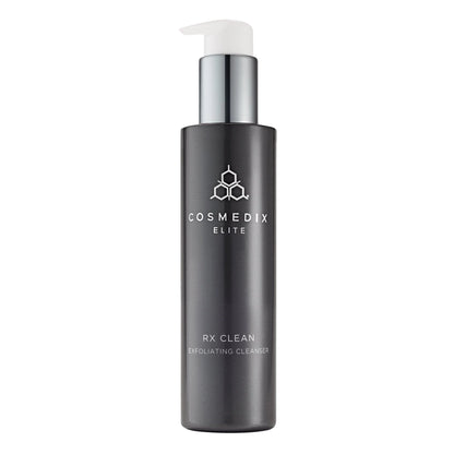 Cosmedix Elite RX Clean Exfoliating Cleanser with 10% lactic acid for oily skin, congestion and uneven texture.