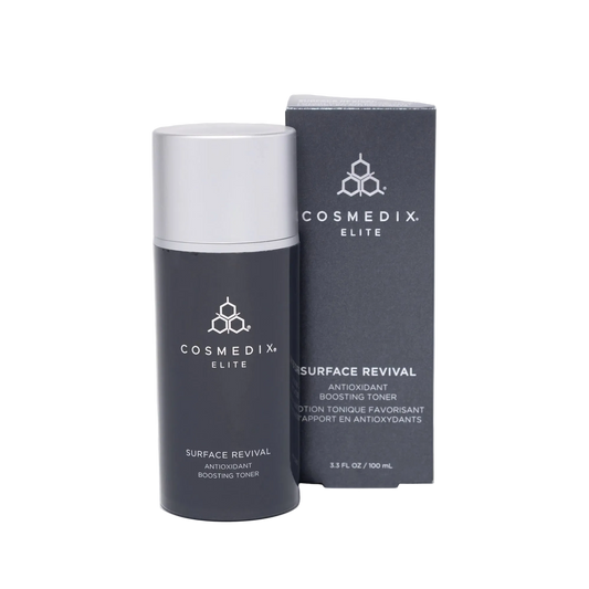 Cosmedix Elite Surface Revival Antioxidant Boosting Toner for dry skin, hydration support and a smoother more radiant complexion.