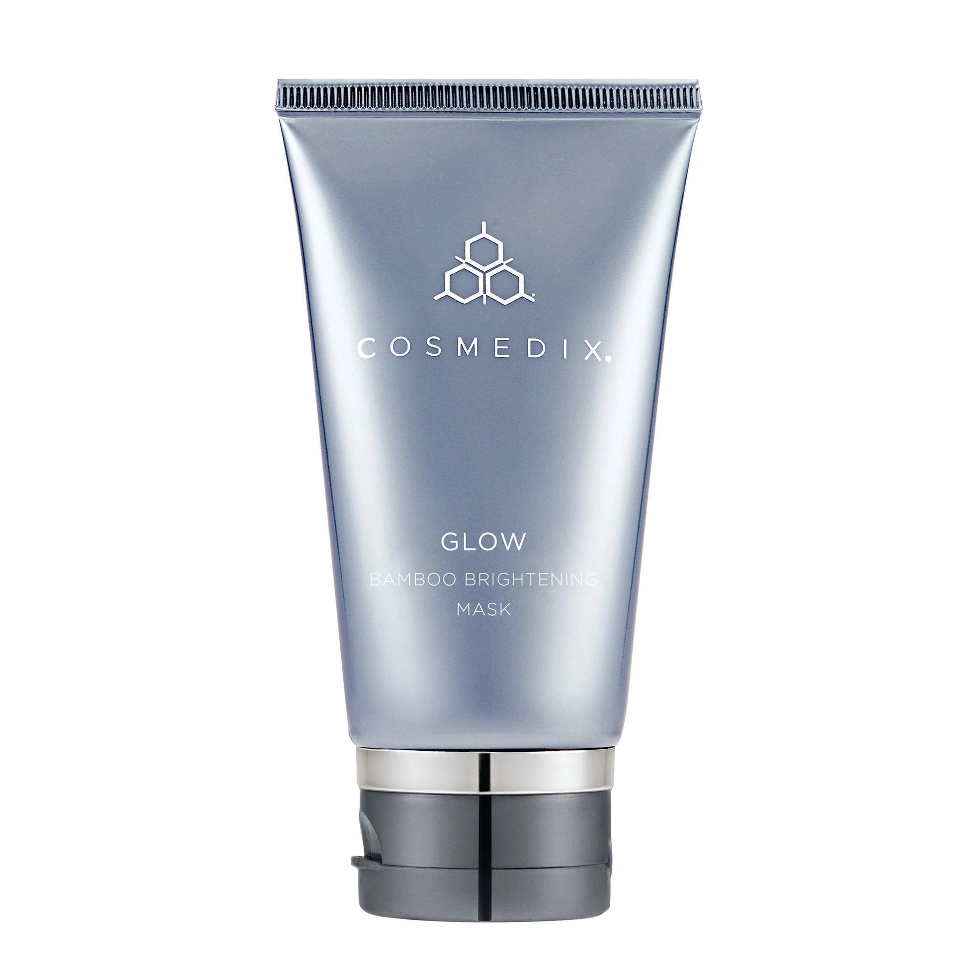 Cosmedix Glow Bamboo Brightening Mask for dullness, discolouration and uneven skin texture.