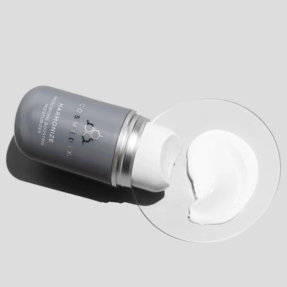 Cosmedix Harmonize Microbiome Boosting Moisturiser with prebiotic chlorella for microbiome support.