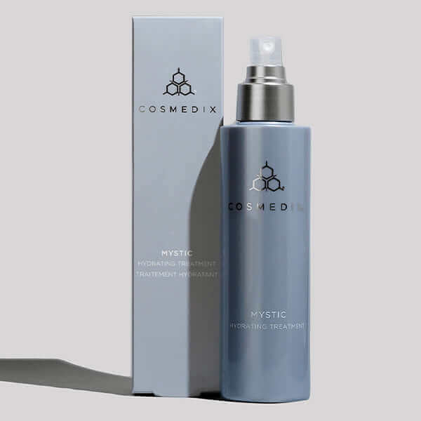 Cosmedix Mystic Hydrating Treatment Mist with aloe vera and witch hazel for calm, refreshed and balanced skin.