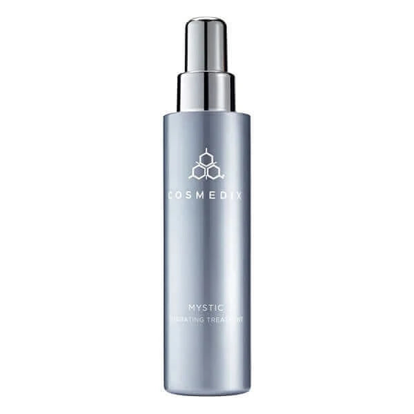 Cosmedix Mystic Hydrating Treatment Mist oil-free facial mist for soothing dryness and supporting the skin barrier.