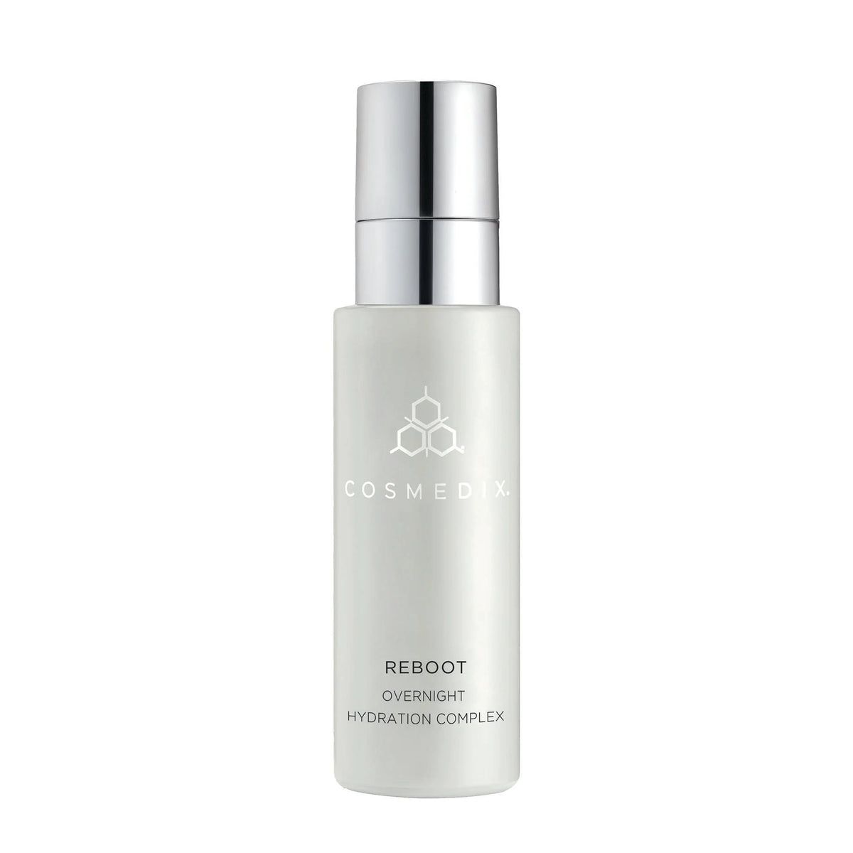 Cosmedix Reboot Overnight Hydration Complex lightweight probiotic serum for dehydrated and sensitive skin.