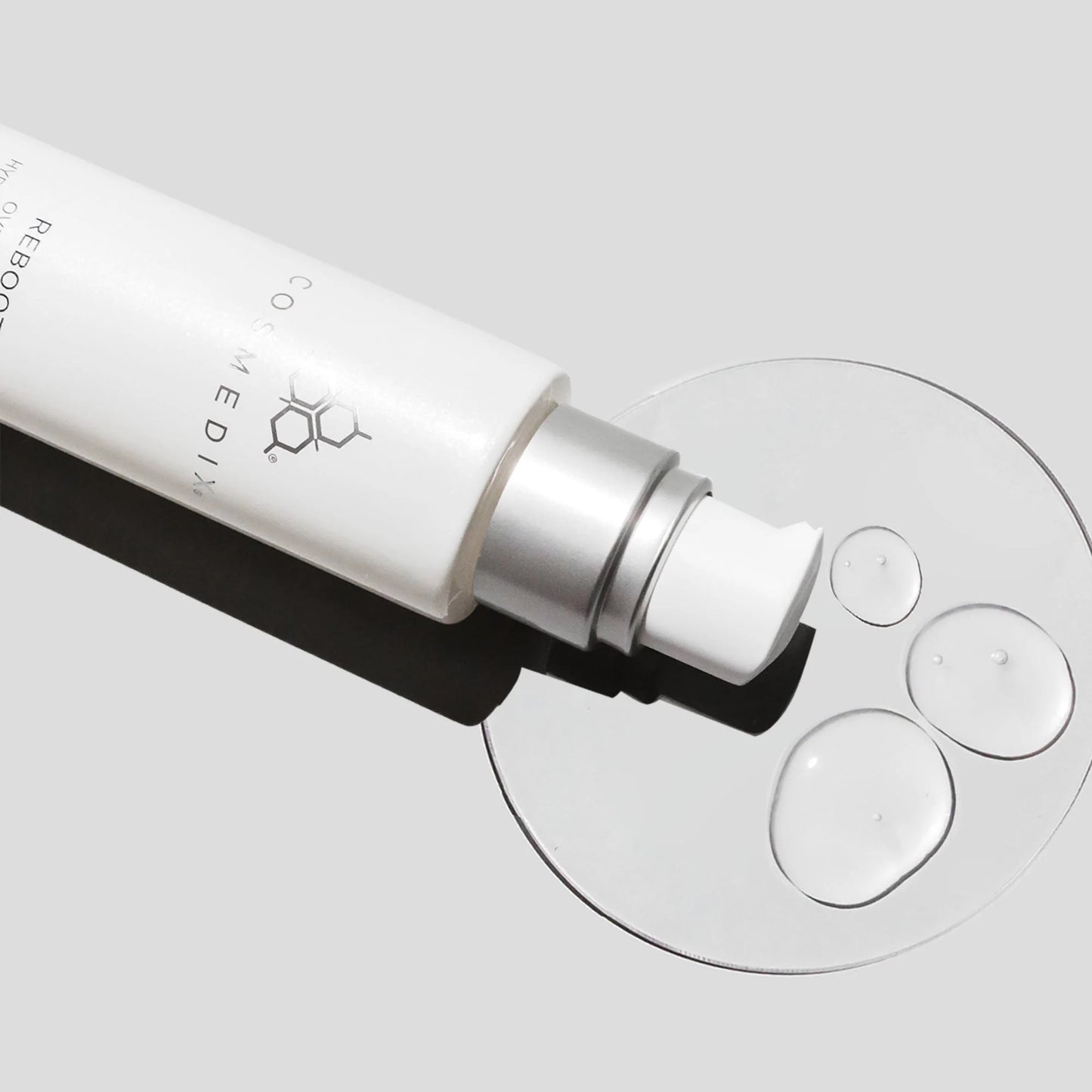 Cosmedix Reboot Overnight Hydration Complex with palmitoyl tripeptide-5 for smoother, firmer-looking skin.