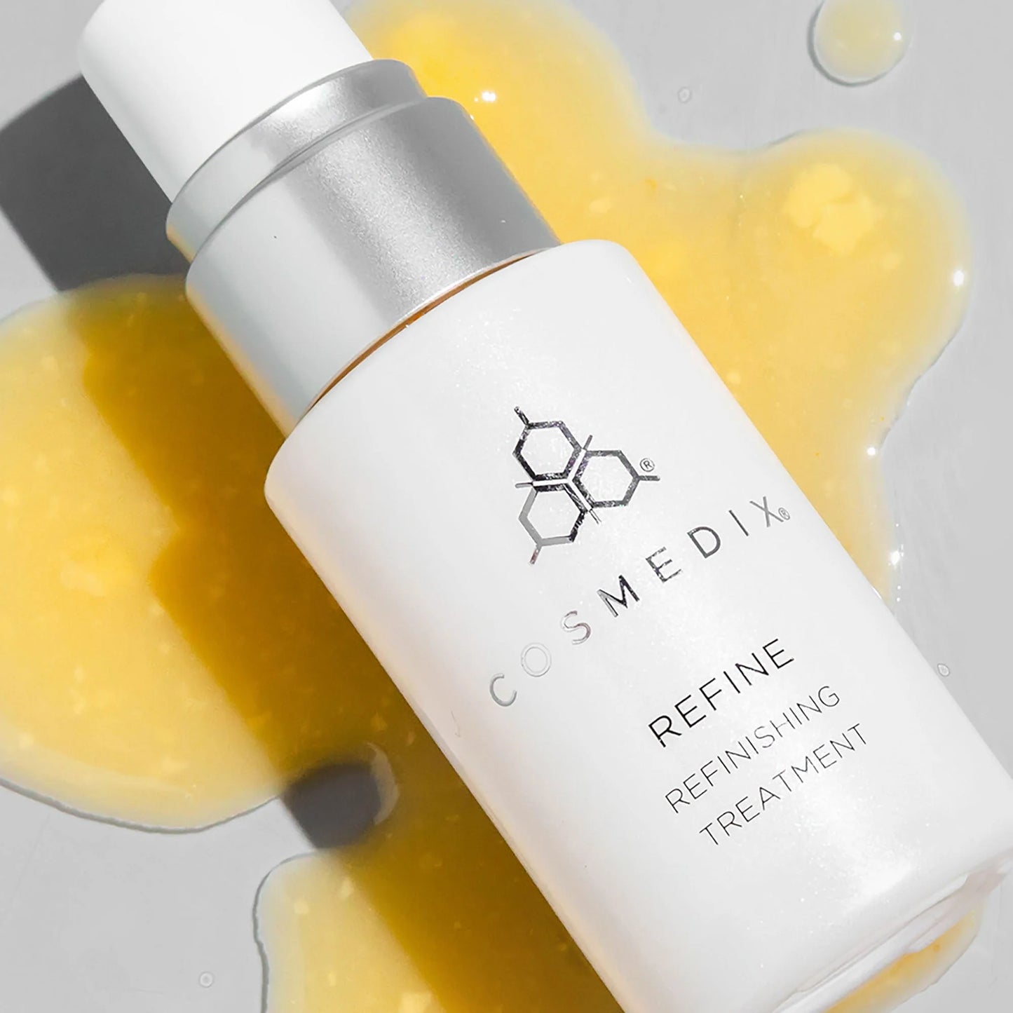 Cosmedix Refine Refinishing Treatment Serum resurfacing treatment for wrinkles, congestion, rough texture and clearer-looking skin.