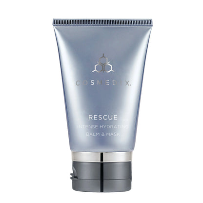 Cosmedix Rescue Intense Hydrating Balm Mask for severely dry, chapped and sensitive skin.
