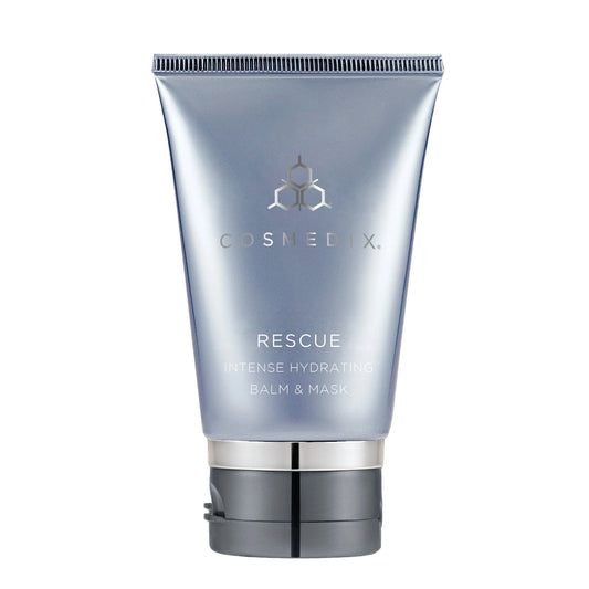 Cosmedix Rescue Intense Hydrating Balm Mask for severely dry, chapped and sensitive skin.