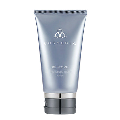 Cosmedix Restore Moisture-Rich Mask for intensive hydration, dry skin and dehydration lines.