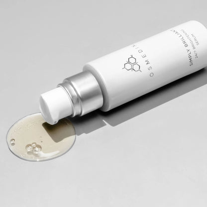Cosmedix Simply Brilliant 24/7 Brightening Serum for daily pigmentation correction and a clearer, radiant complexion.